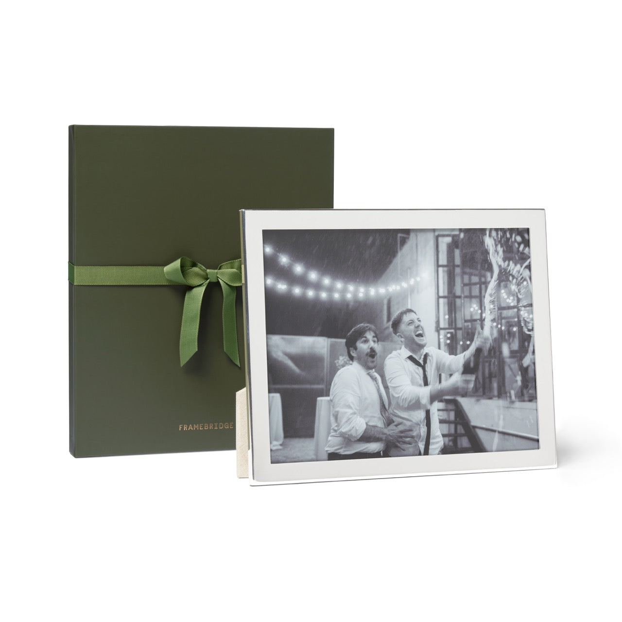 Fine Metal Frame Silver Plated: 9x11 - Image 4
